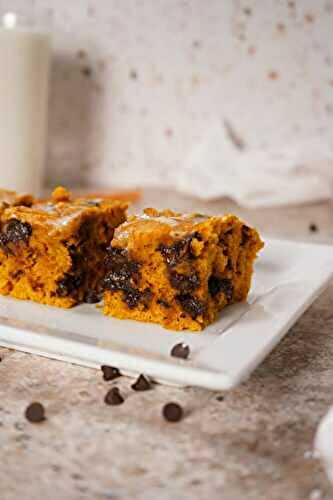 The Easiest Pumpkin Bars (with Cookie Mix)