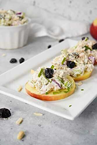 Michigan Cherry Chicken Salad Apple Slices