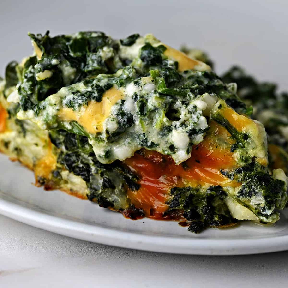 Cheesy Spinach Casserole