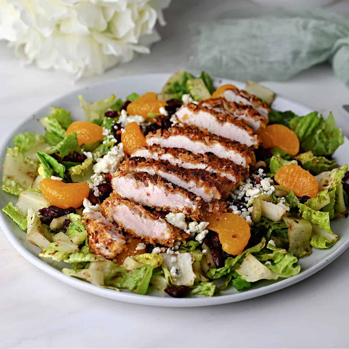 Pecan Crusted Chicken Salad