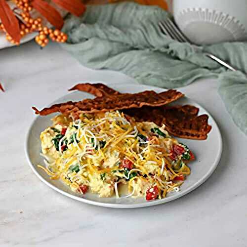 Cottage Cheese Scrambled Eggs