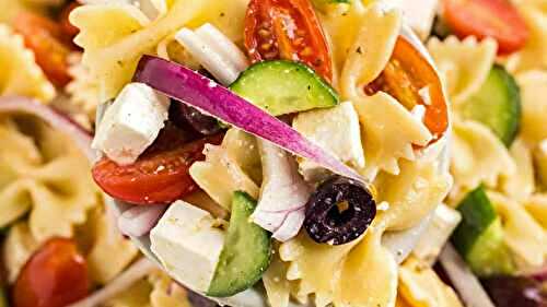 Light & Delicious: 15 Pasta Salad Recipes