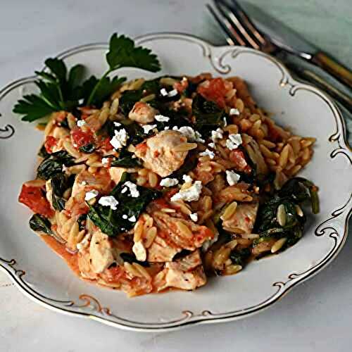 Chicken and Orzo Pasta