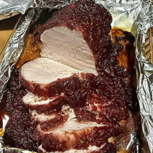 Cranberry Glazed Turkey Breast