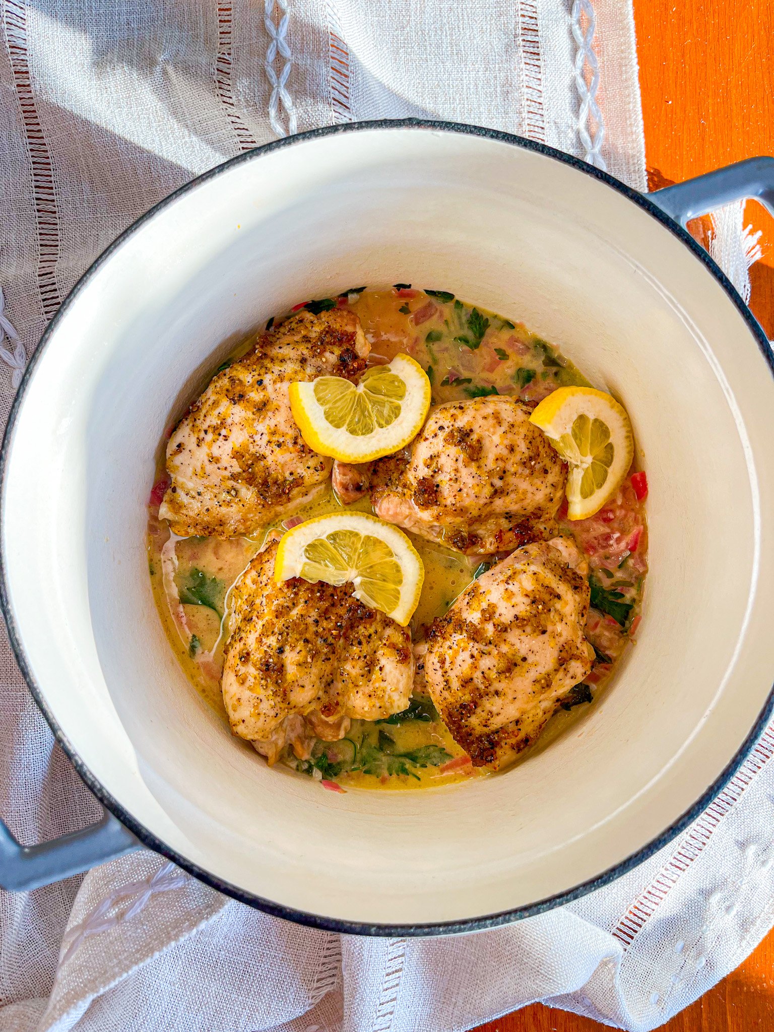 Fresh Lemon Pepper Chicken