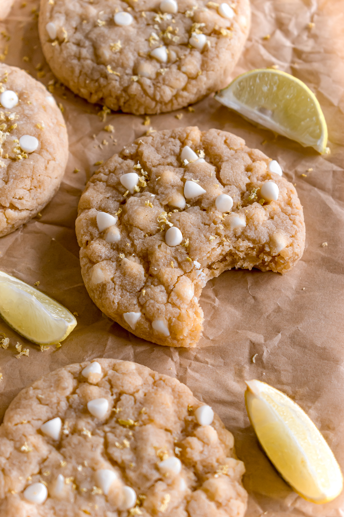 Lemon and White Chocolate Cookies