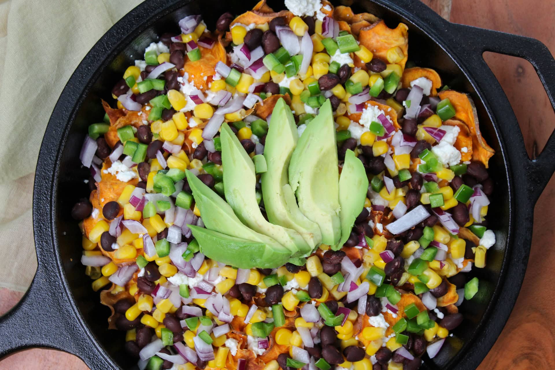 Healthy Sweet Potato Nachos