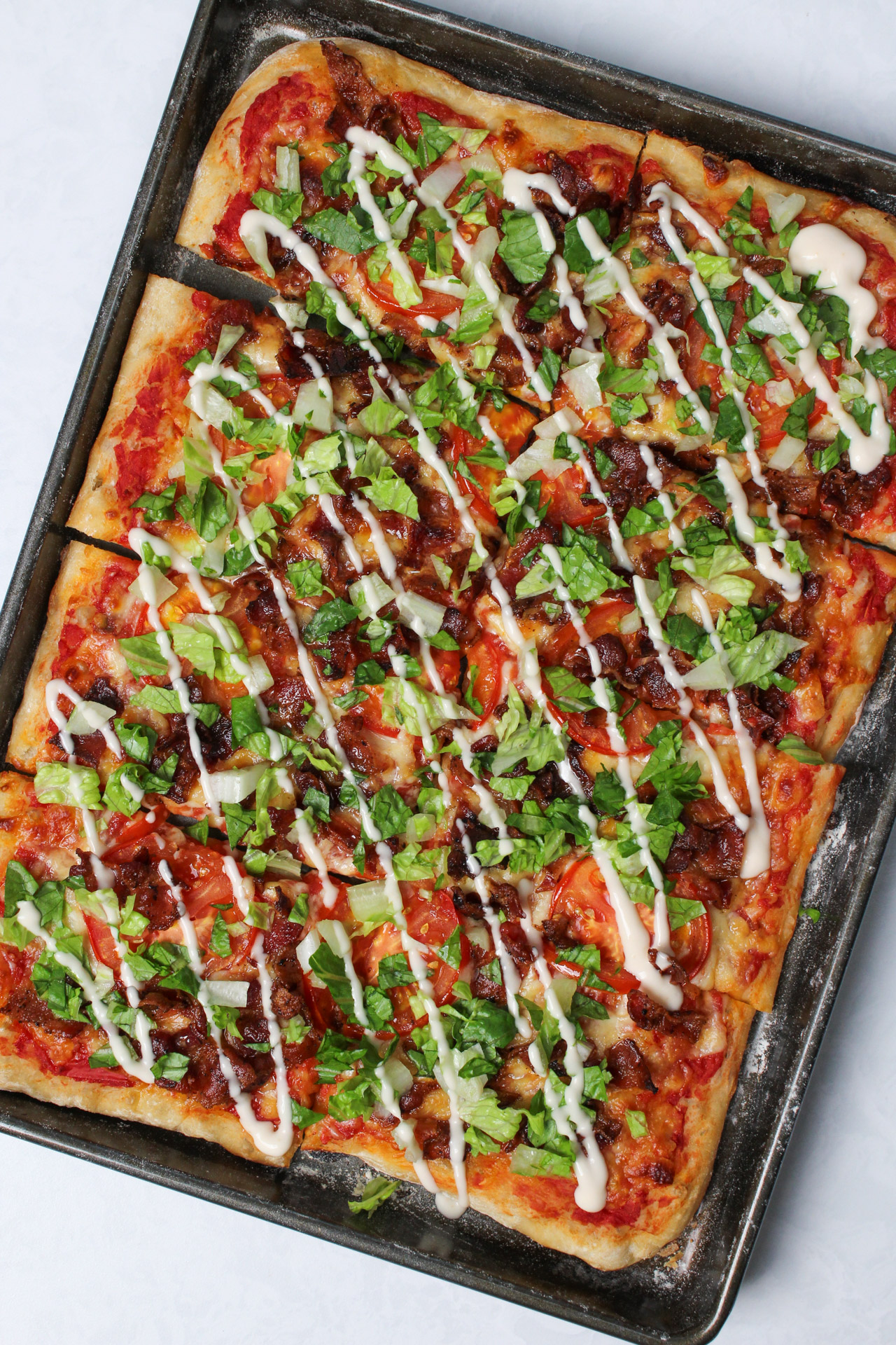 BLT Pizza