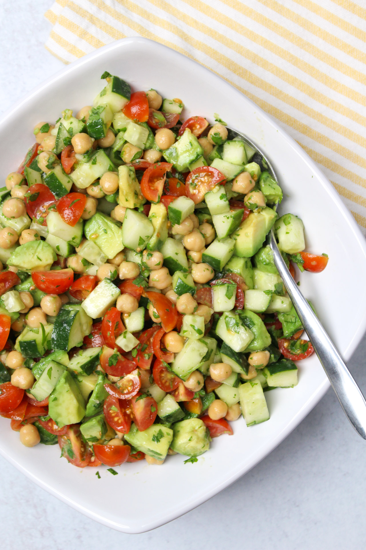 Chickpea Avocado Salad