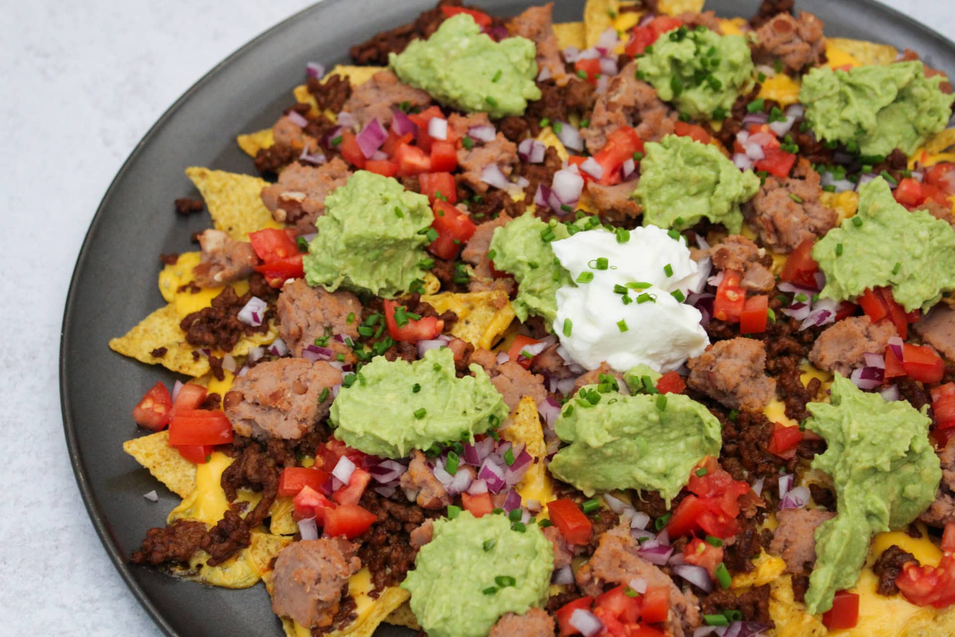 Loaded Beef Nachos