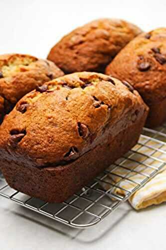 Moist Chocolate Chip Banana Bread Recipe