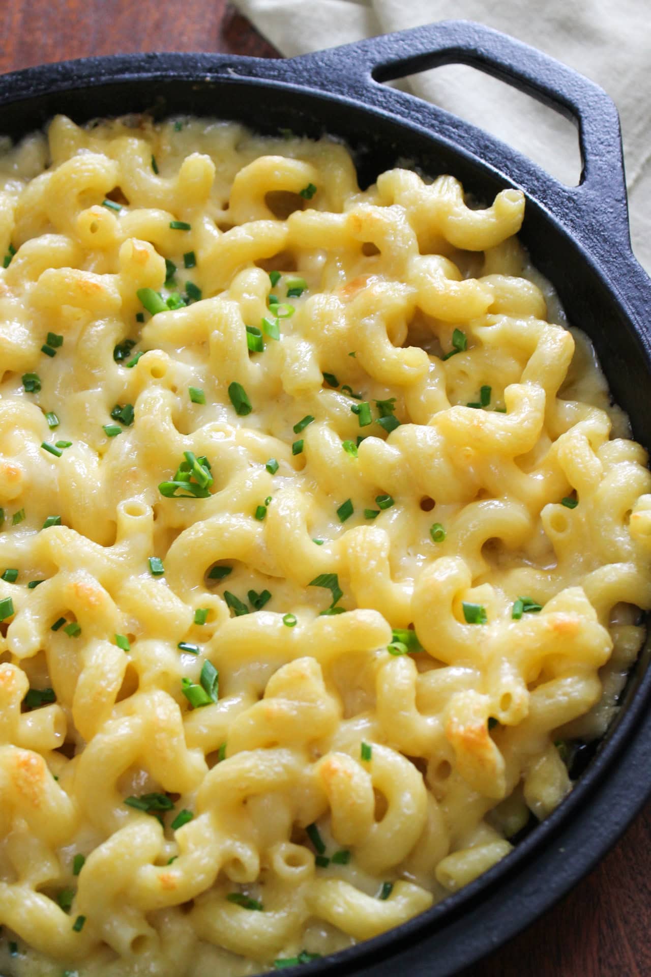 Cast Iron Skillet Mac and Cheese