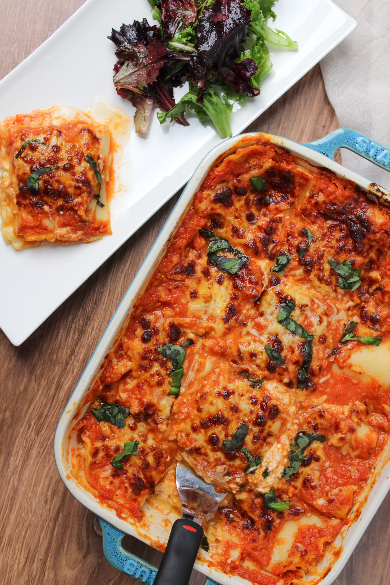 Vegetarian Lasagna With Cottage Cheese