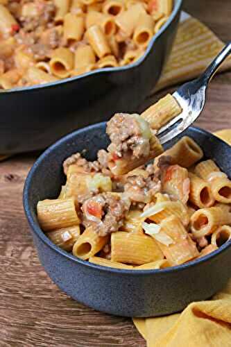 Cheeseburger Pasta