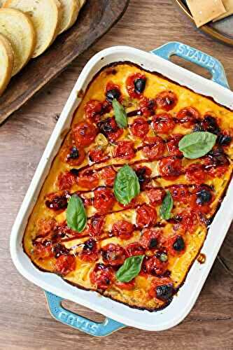 Baked Bruschetta Dip