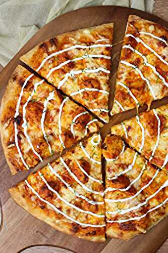 Butter Chicken Pizza