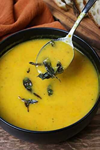 Butternut Squash and Carrot Soup