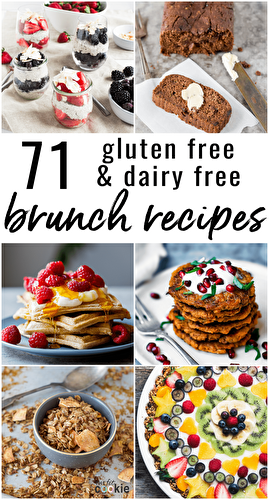 71 Gluten Free and Dairy Free Brunch Recipes