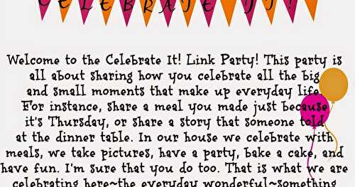 Celebrate It! Blog Party #12!