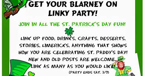 Get Your Blarney On! Linky Party