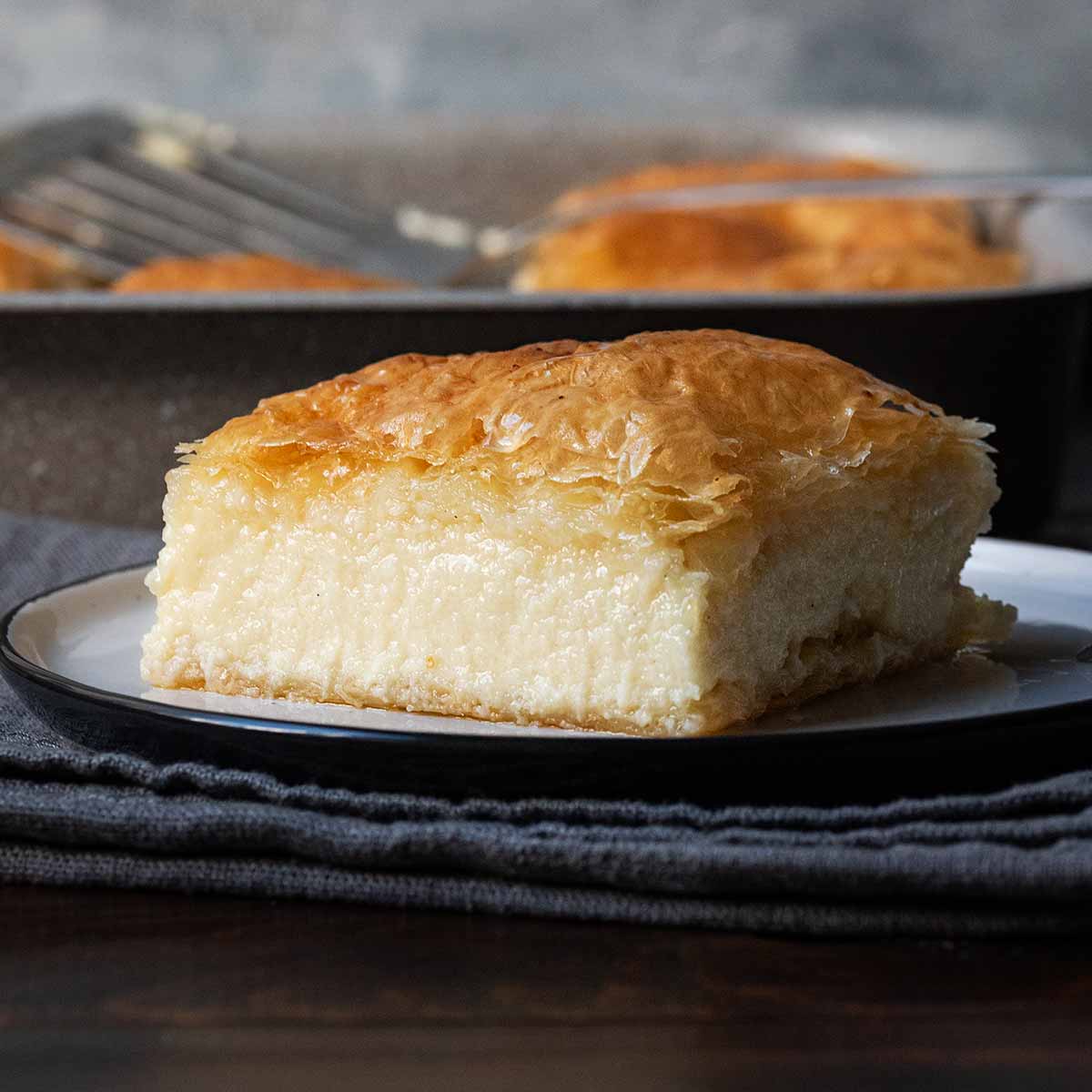 Galaktoboureko Recipe (Greek Custard Dessert)