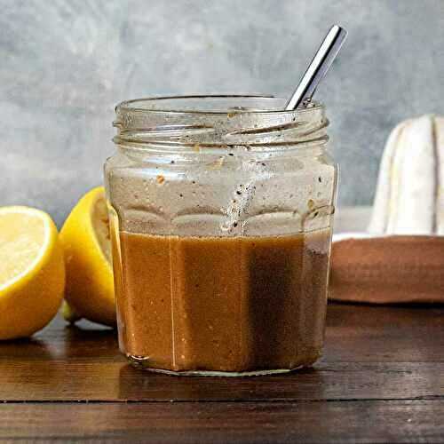 Lemon Balsamic Dressing
