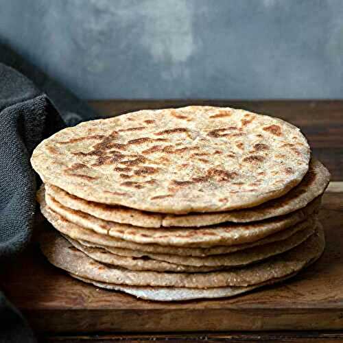 Easy yogurt flatbread recipe (no yeast)