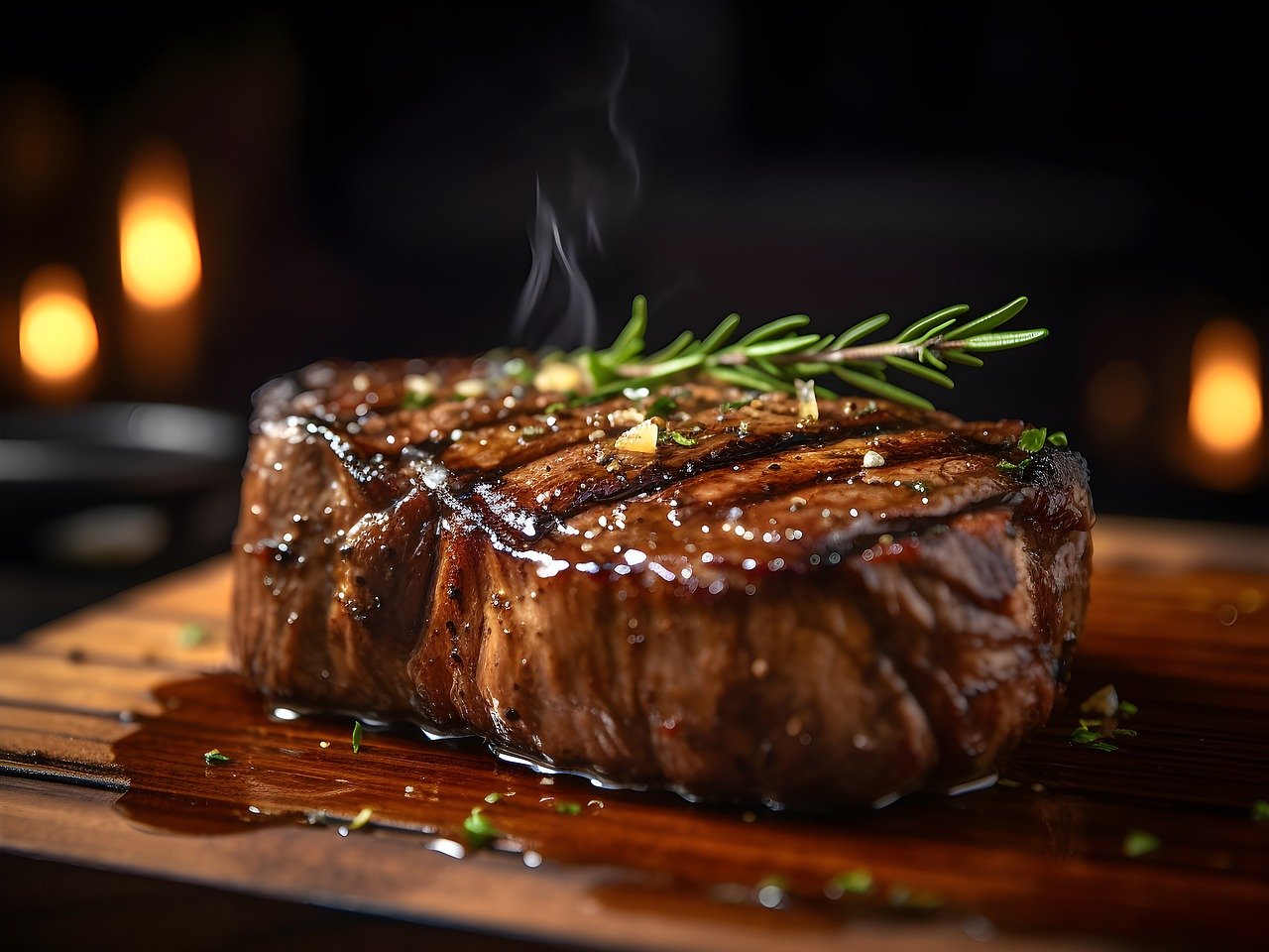 Filet Mignon with a Red Wine Reduction