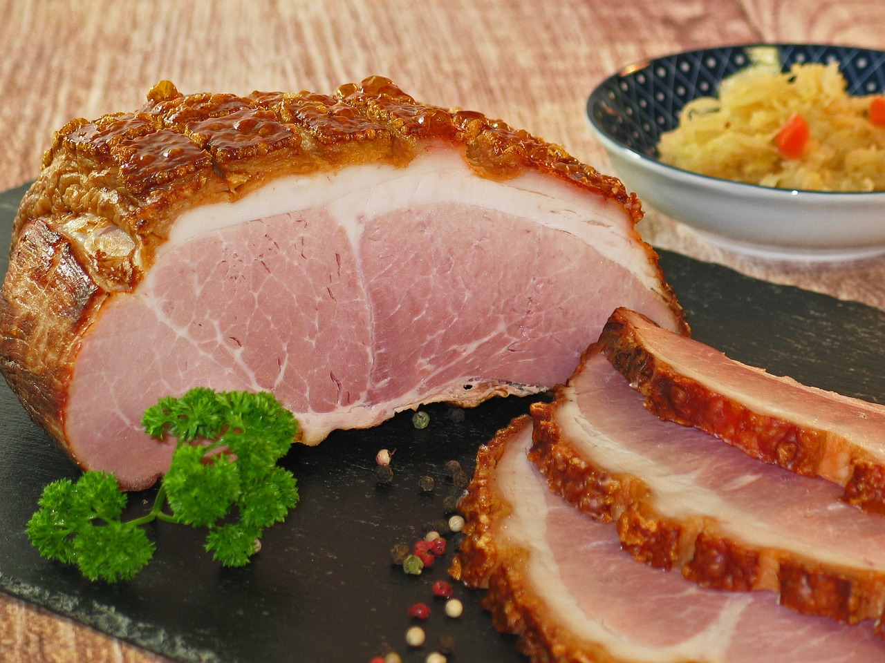 Honey and Mustard Baked Gammon