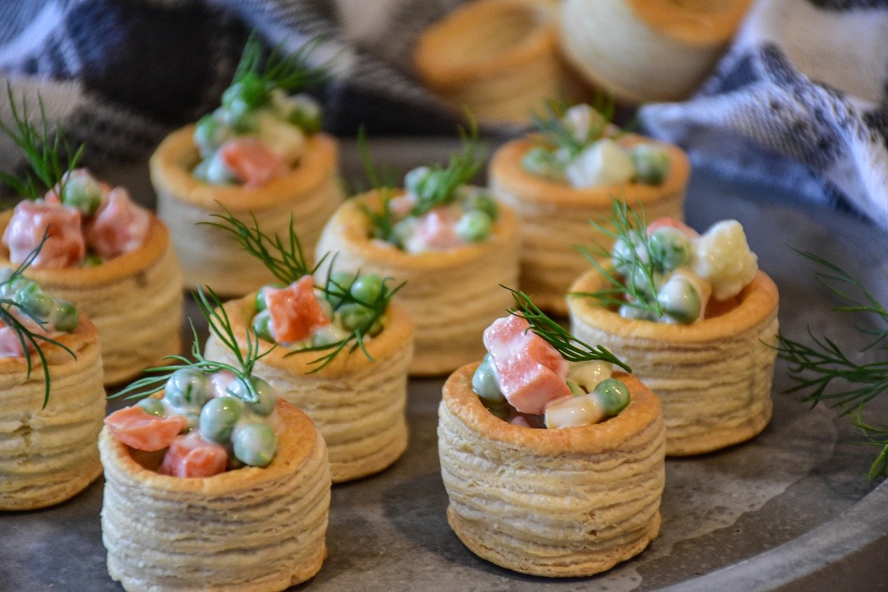 Salmon Vol Au Vents