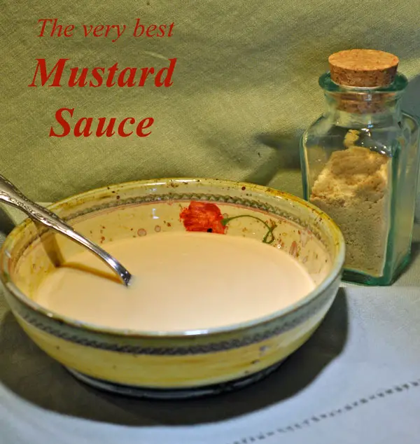 Best Mustard Sauce; the update