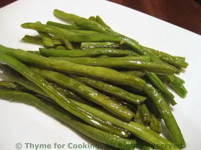 Gardening, part 3: Compost; Fried Green Beans