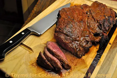 Grilled Chuck Steak; the update