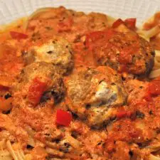 Meatballs Paprikash