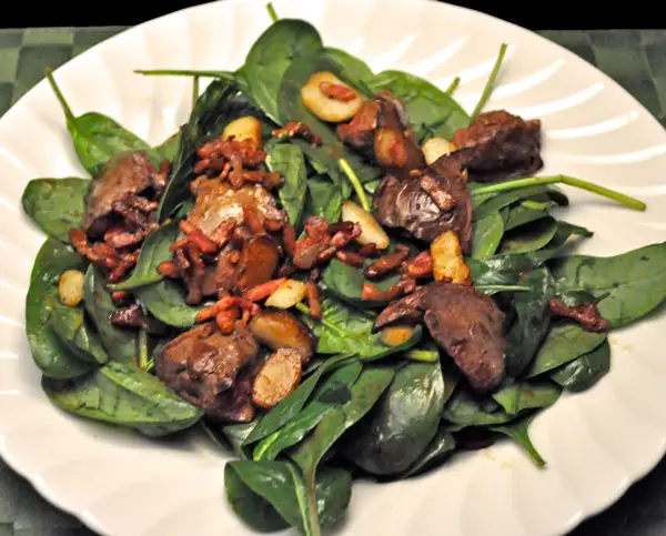 Rumaki Spinach Salad; internet problems