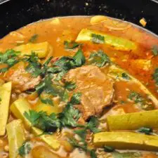 Tagine of Lamb and Zucchini