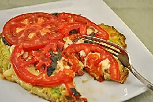 Zucchini-Crust Pizza