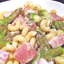 Pasta with Ham & Asparagus