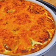 Sausage & Zucchini Quiche