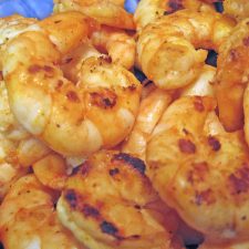 Grilled Lemon & Garlic Shrimp 