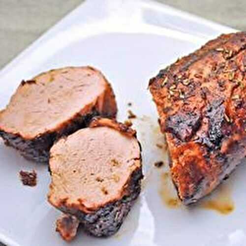 Asian Barbecued Pork Tenderloin