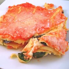 Fresh Tomato & Basil Lasagne