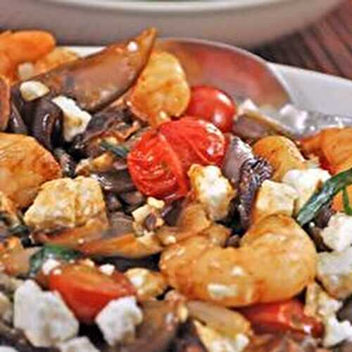 Grilled Shrimp & Veggies