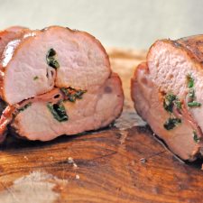 Grilled Stuffed Pork Tenderloin