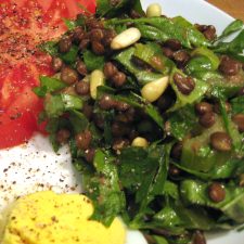 Spinach & Lentil Salad