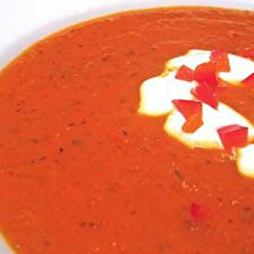 Tomato & Red Pepper Soup