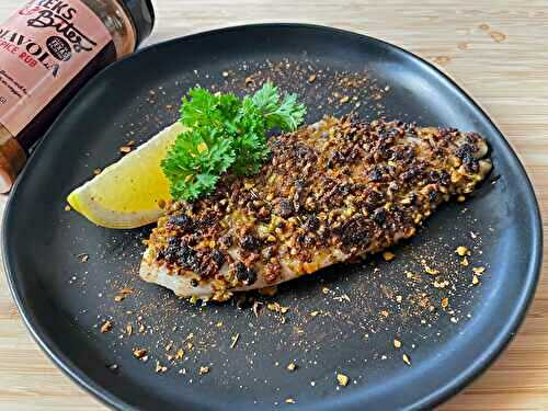Pistachio-Crusted Red Snapper Filets
