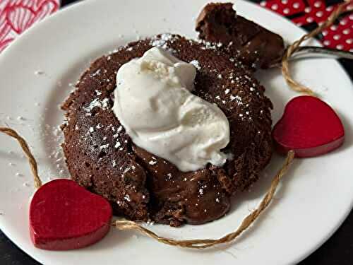 Dark Chocolate Lava Cakes