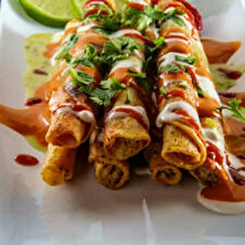 Mexican Dish: Flautas Recipe