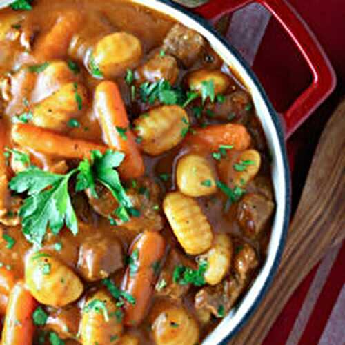 Gnocchi Beef Stew